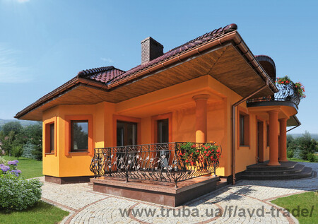 Медный водосток